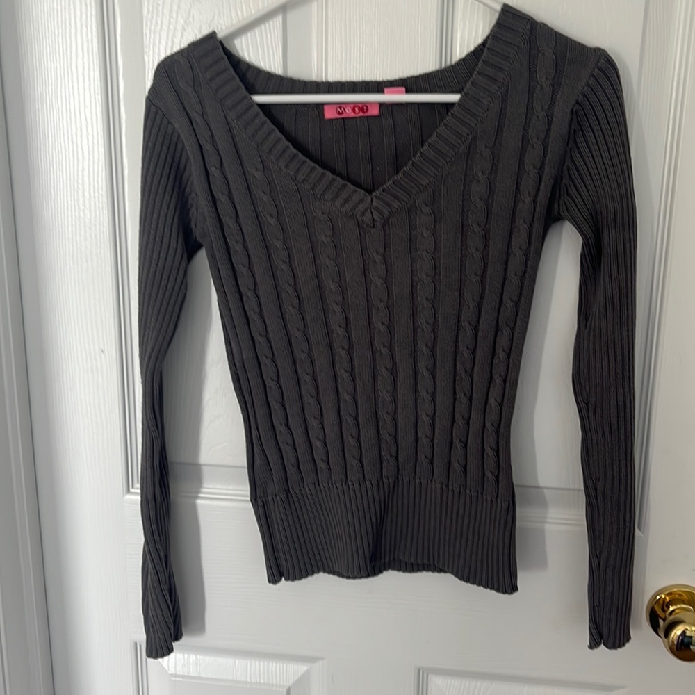 Most grey sweater